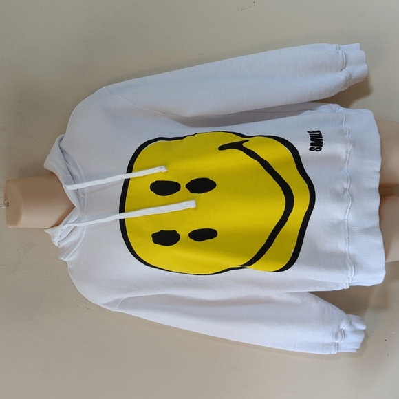 Zara x Smiley Limited Edition Smiley Hooded Sweatshirt S - Picture 5 of 16